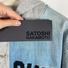 Satoshi Nakamoto Knapp Ranch Jean Hybrid Baseball Hoodie Jacket