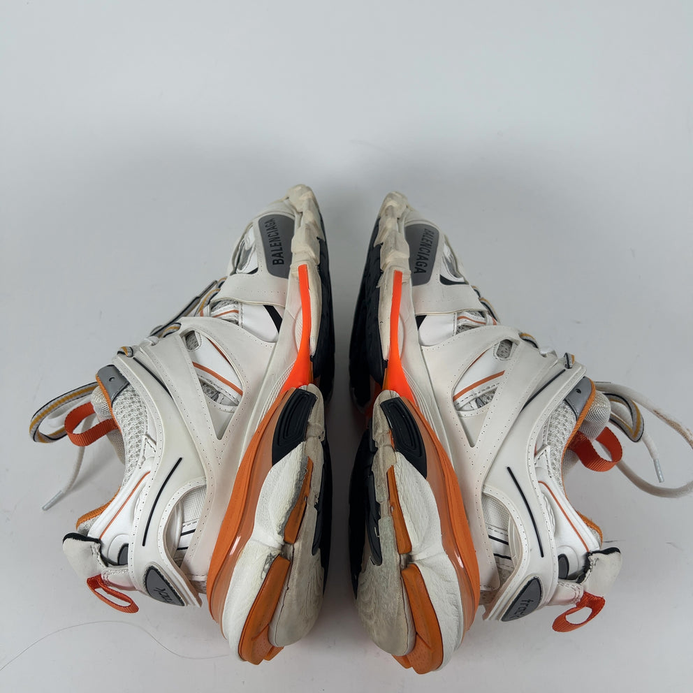 Balenciaga Track Orange/White Low-Top Sneaker