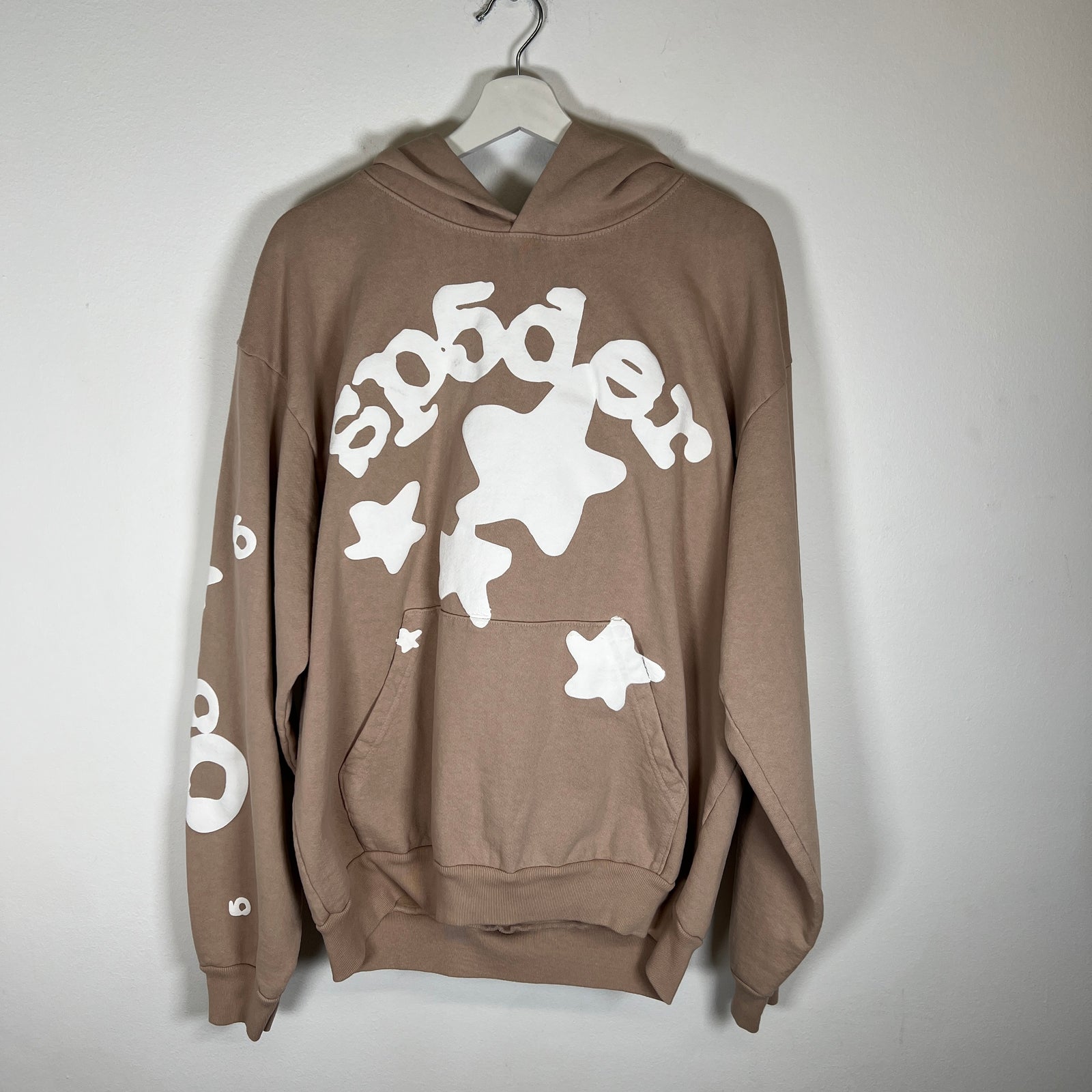 Sp5der Brown Hoodie Size M