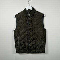 Salvatore Ferragamo Green Puffer Vest Size 48