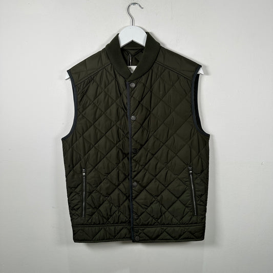 Salvatore Ferragamo Green Puffer Vest Size 48