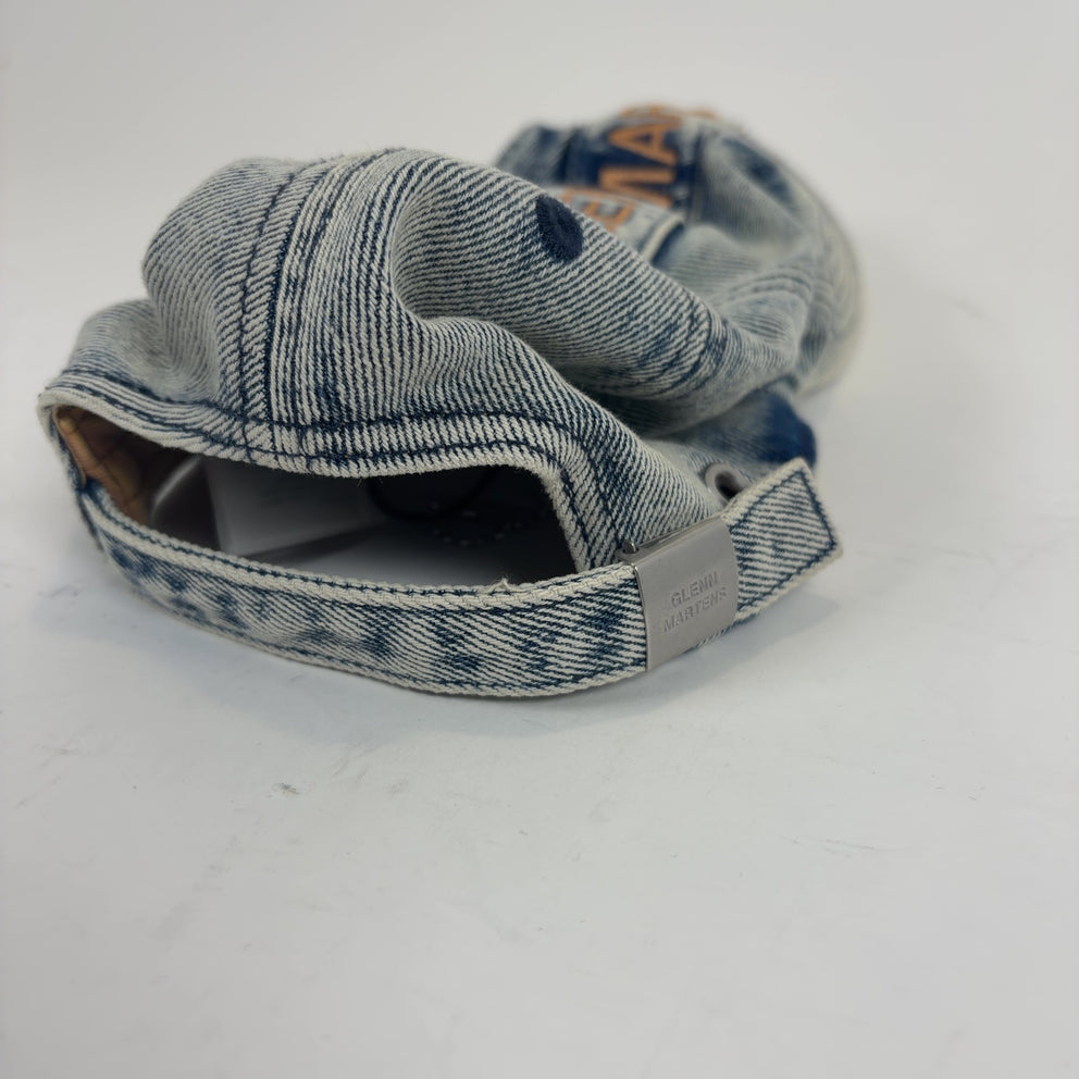 H&M Glenn Martens Denim Logo Cap