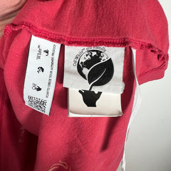 Off-White Pink Bleached Logo T-shirt Size L