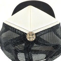 Chrome Hearts RWB Cemetary Cross Patch Trucker Hat
