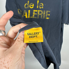Gallery Dept. French Yellow Logo T-Shirt Size L