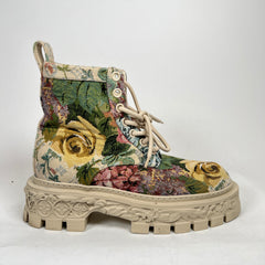 Louis Vuitton Canvas Baroque Ranger Boot Size LV 8
