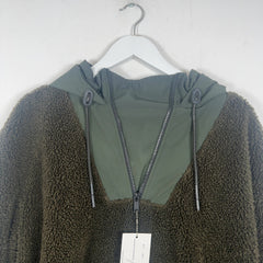 Moose Knuckle Army Green Fur Technical Jacket Size XL