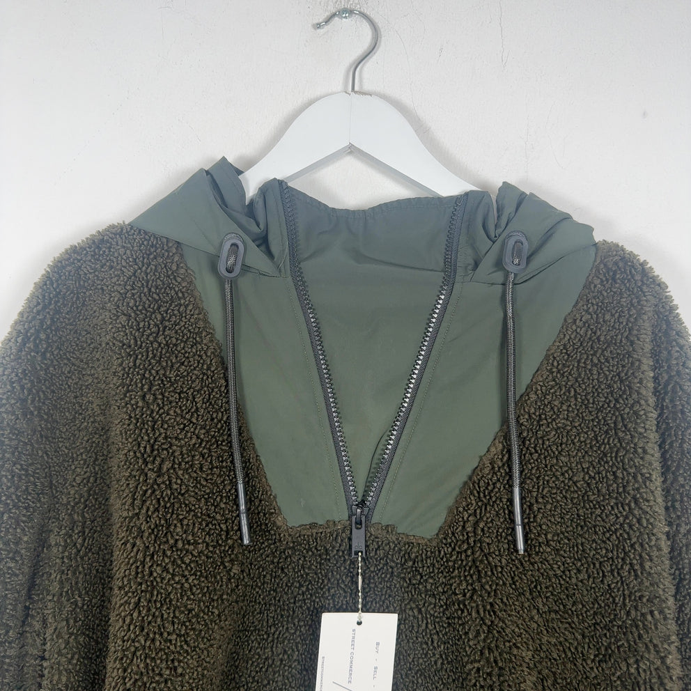 Moose Knuckle Army Green Fur Technical Jacket Size XL