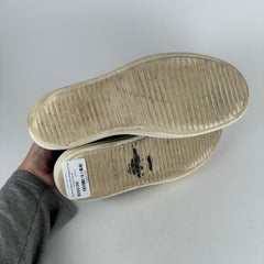 Rick Owens Black/Milk Vintage Low Top Sneakers Size 44