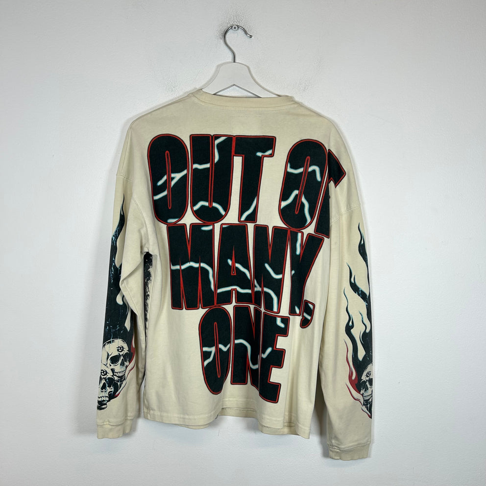 Godspeed Cream 'Pitstop' Longsleeve Size XS
