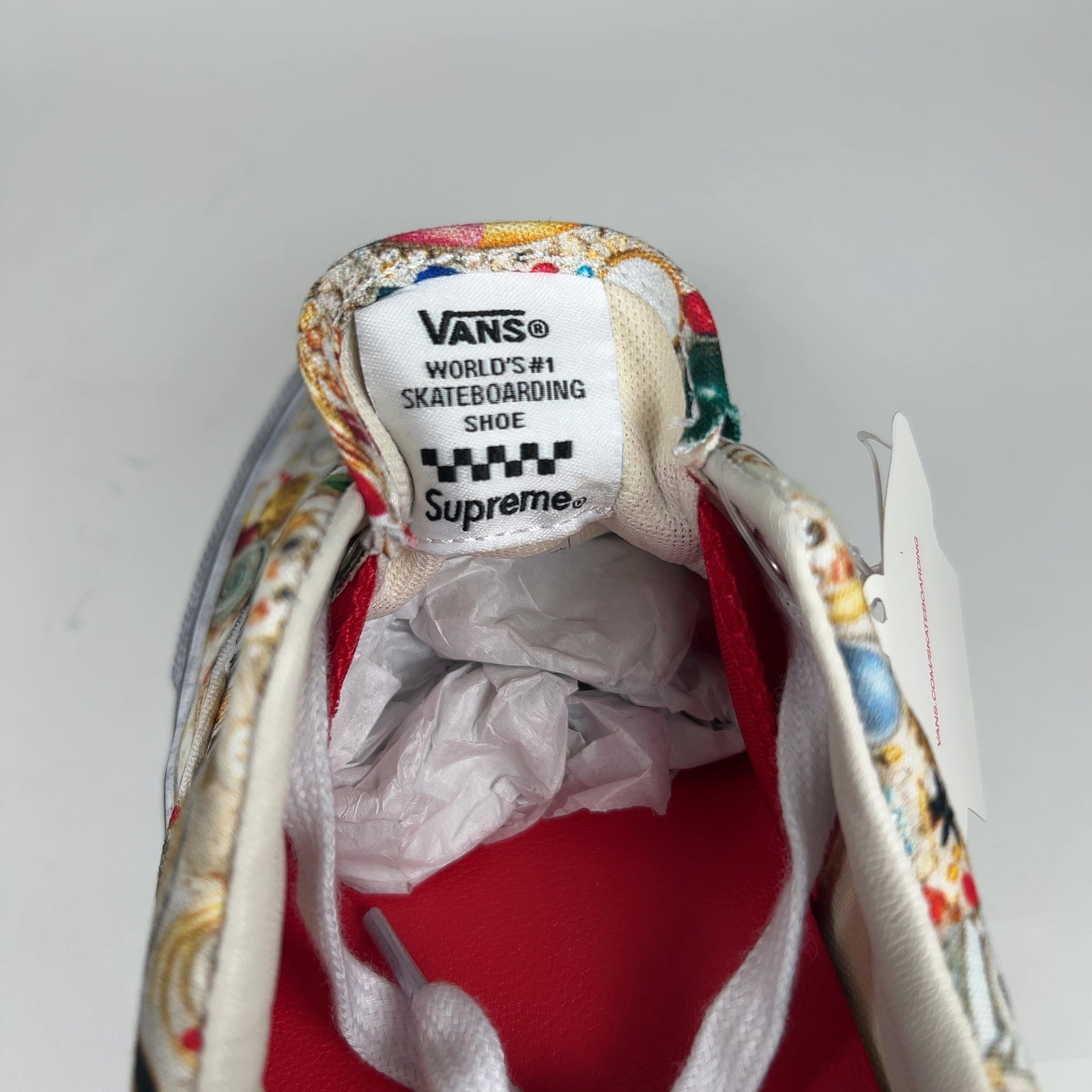 Supreme x Vans Mike Kelley 'Skate Era' Lowtop Sneakers