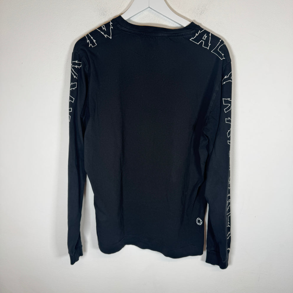 Alyx Black Sleeve Print Longsleeve Size L