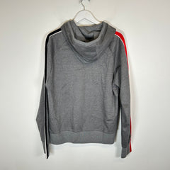 Thom Browne Dark Grey RWB Striped Hoodie Size 4
