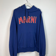 Marni Spell-out Logo Hoodie Size 48