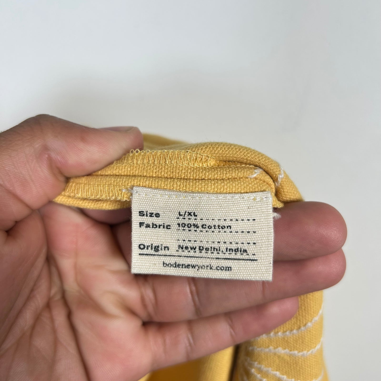 Bode Yellow Soleil Shorts Size L