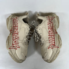 Balenciaga Cream DIY Metal Triple S Sneaker Size 43