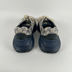 Gucci Navy GG Rython Size 8.5