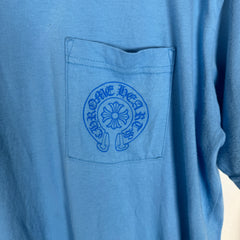 Chrome Hearts Blue Miami Horseshoe Tee Size L