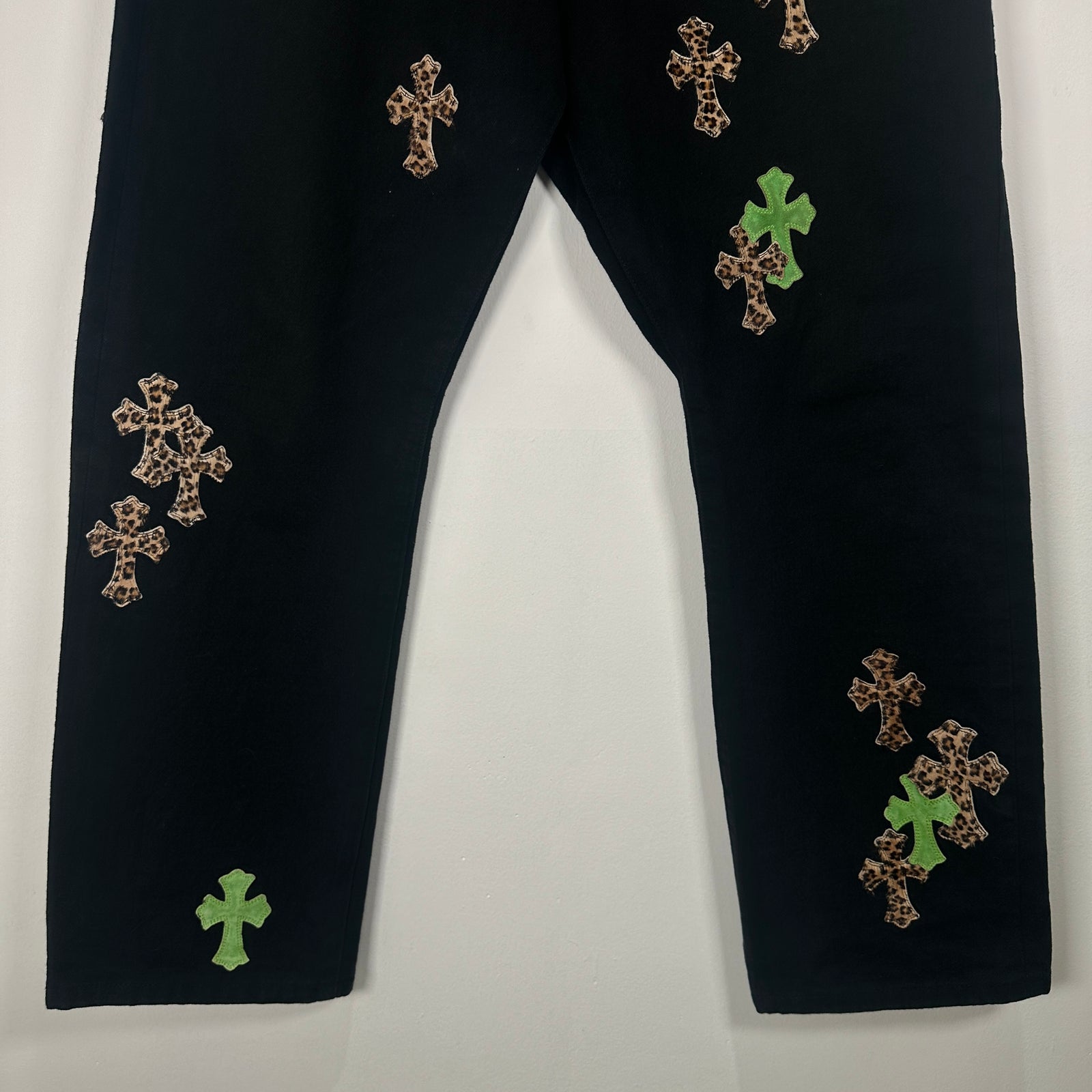 Chrome Hearts Patch Jeans Size 38
