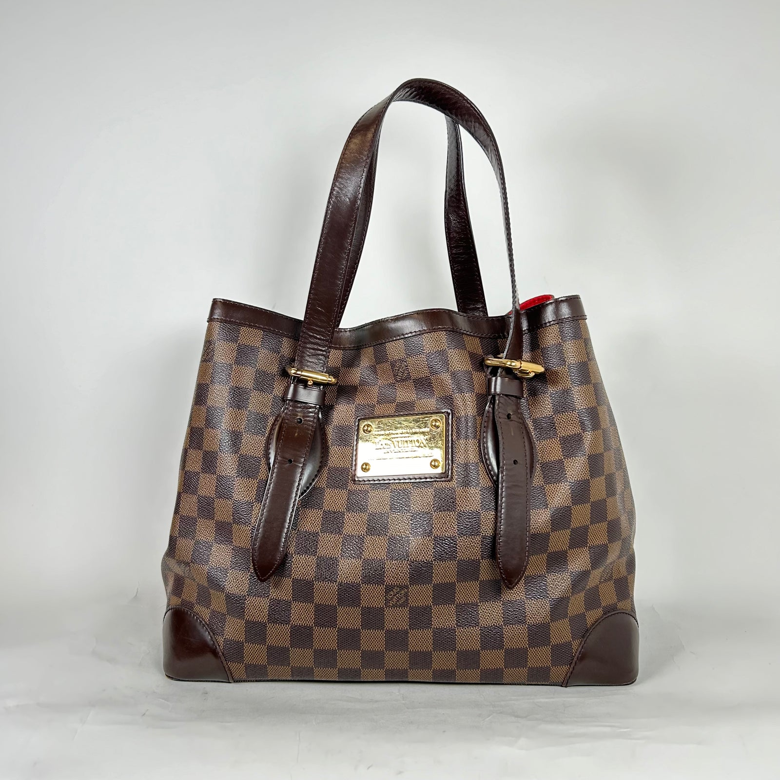 Louis Vuitton Damier Ebene Hampstead PM Bag