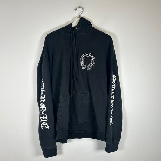 Chrome Hearts Black Matty Boy Chomper Hoodie Size L