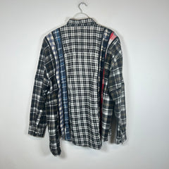 Needles Multicolor 7 Cuts Zip Flannel Size XL
