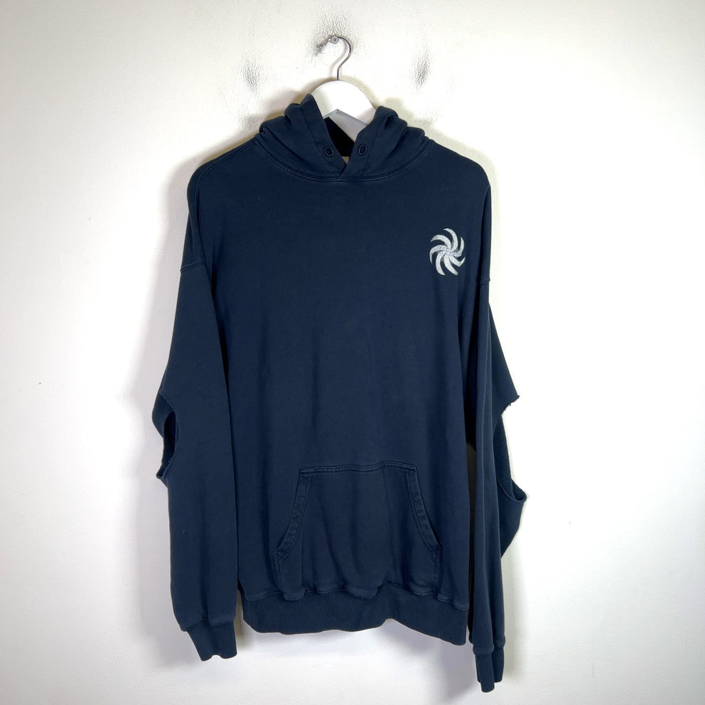 Vetements SS19 Georgian Fist Cutout Hoodie