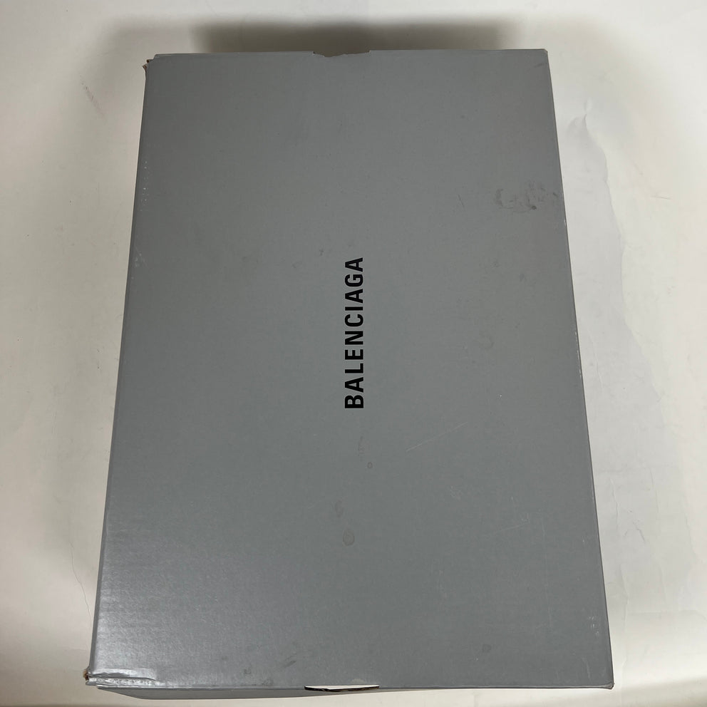 Balenciaga Metallic Silver Track Sneaker Size 43