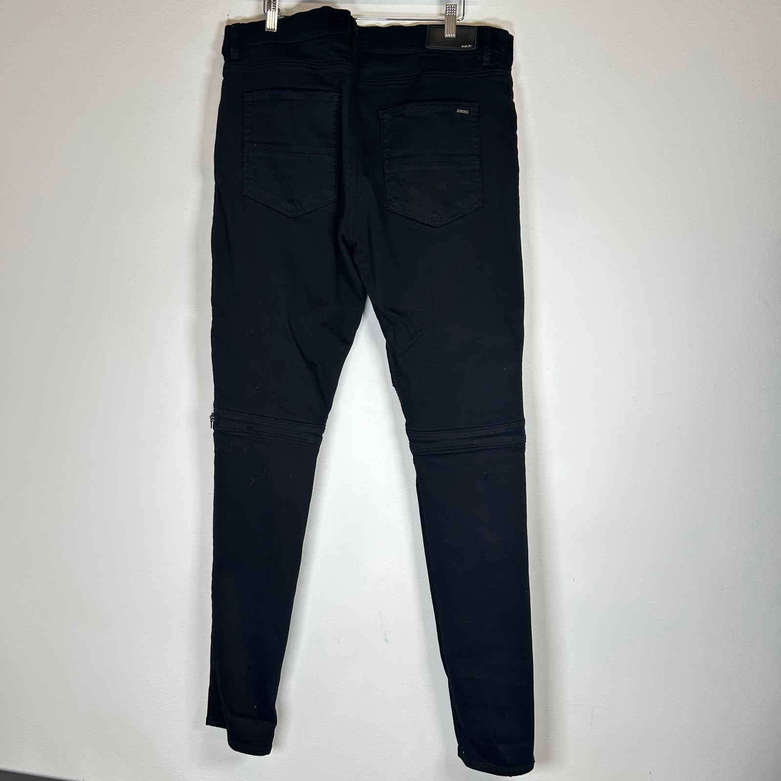 Amiri Black Biker Jeans Size 38