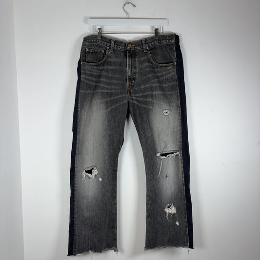 Undercover AW04 ‘But Beautiful’ Hybrid Denim Docking Cargo Pants