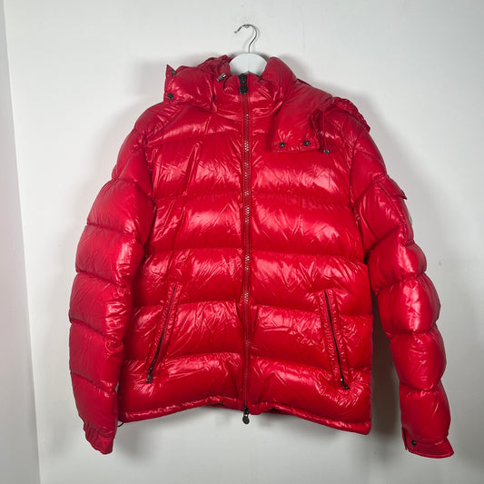 Moncler Maya Red Puffer Size 5