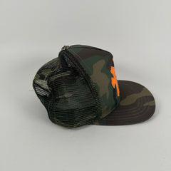 Chrome Hearts Camo Cemetery Trucker Hat