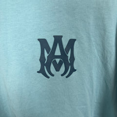 Amiri AM Blue Logo T-Shirt