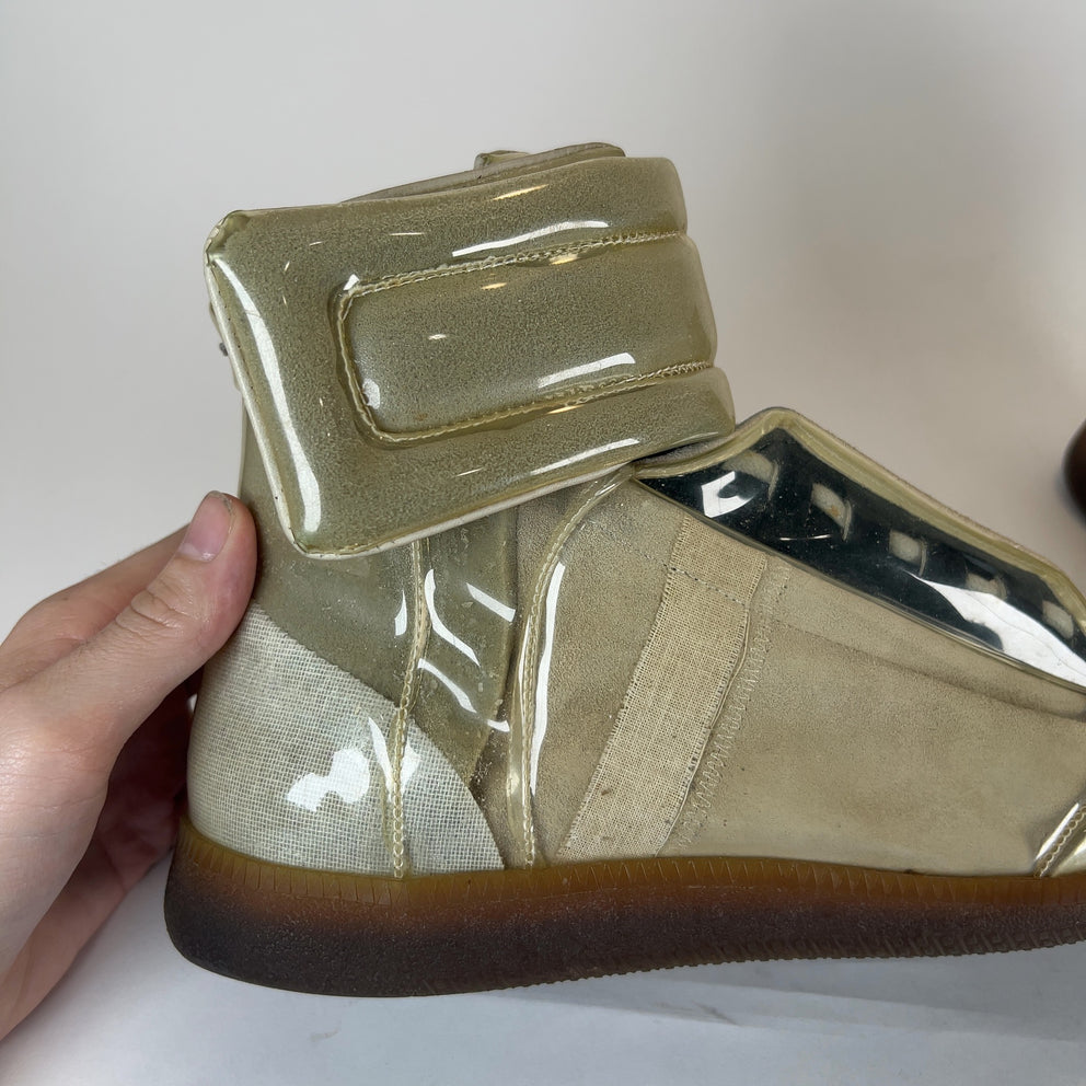 Maison Margiela Translucent PVC Future Hightop Sneakers