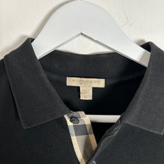Burberry Black Polo Size M