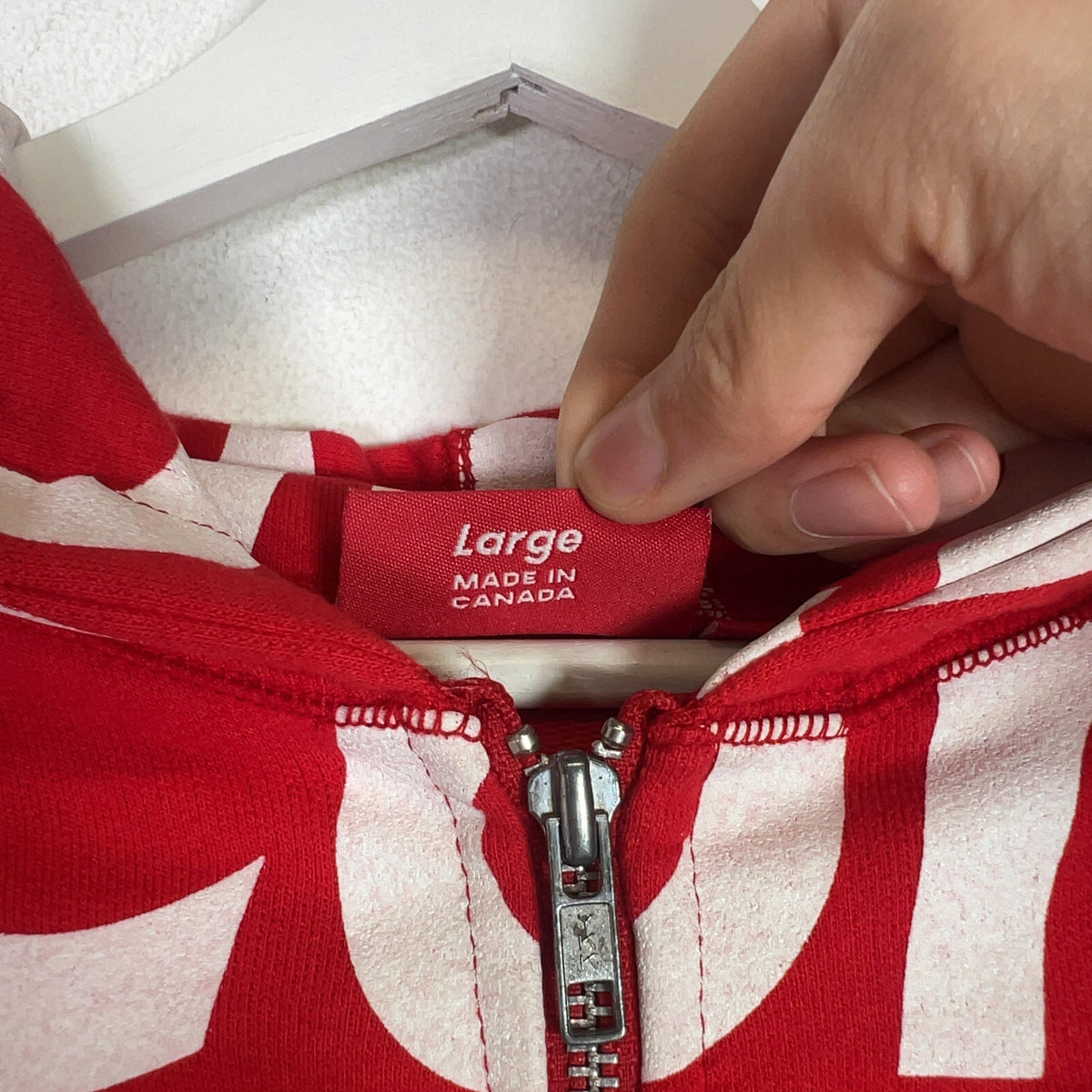 Supreme 2007 Illegal Business Controls America Zip-Up Hoodie