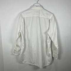 CDG Homme White/Camo Patchwork Button-Up Shirt Size M
