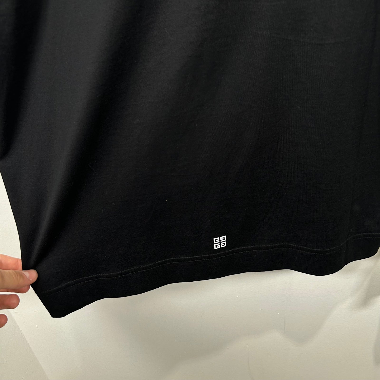 Givenchy Graphic Logo Layered Thermal Longsleeve T-Shirt Size XL