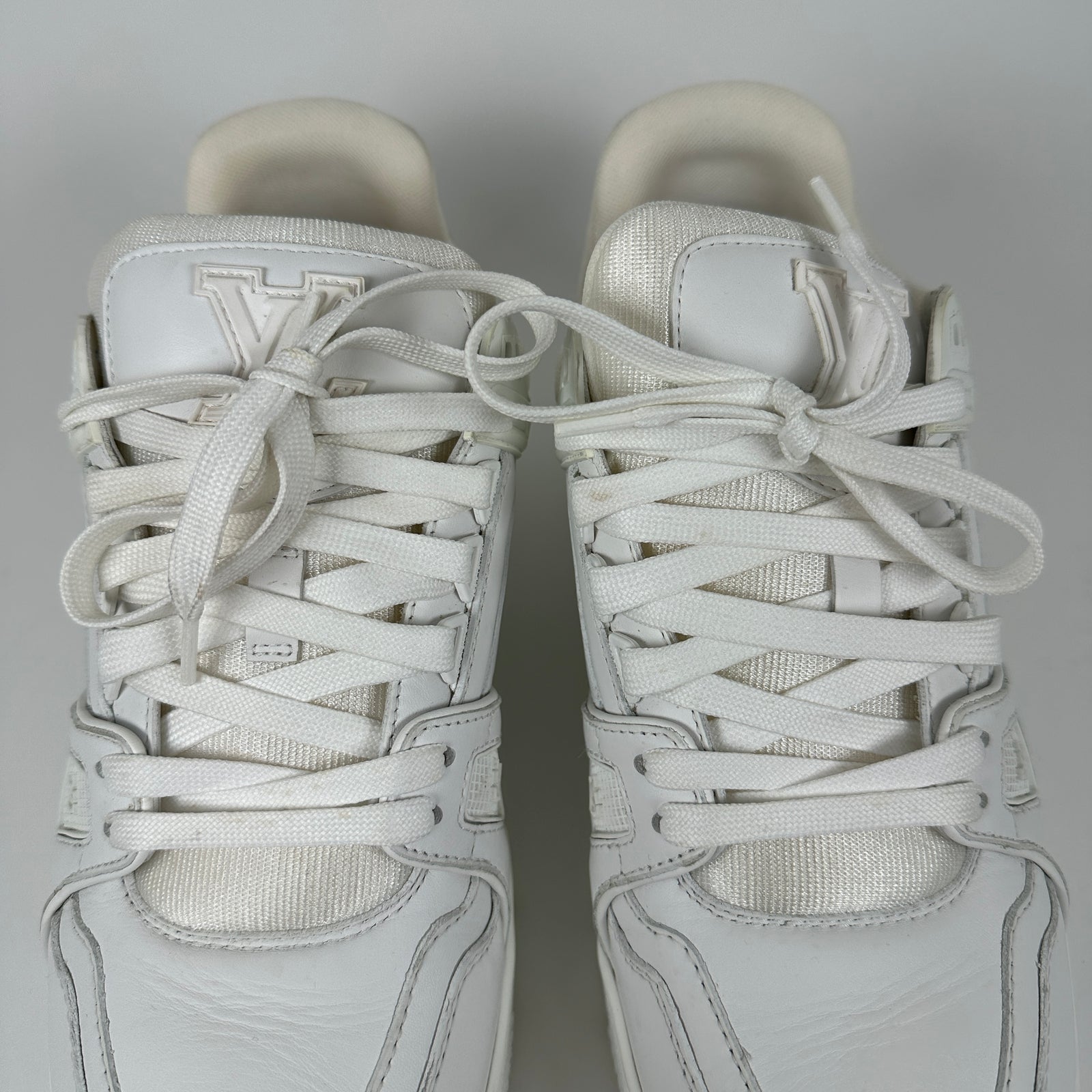 Louis Vuitton Triple White Trainer Size 7LV
