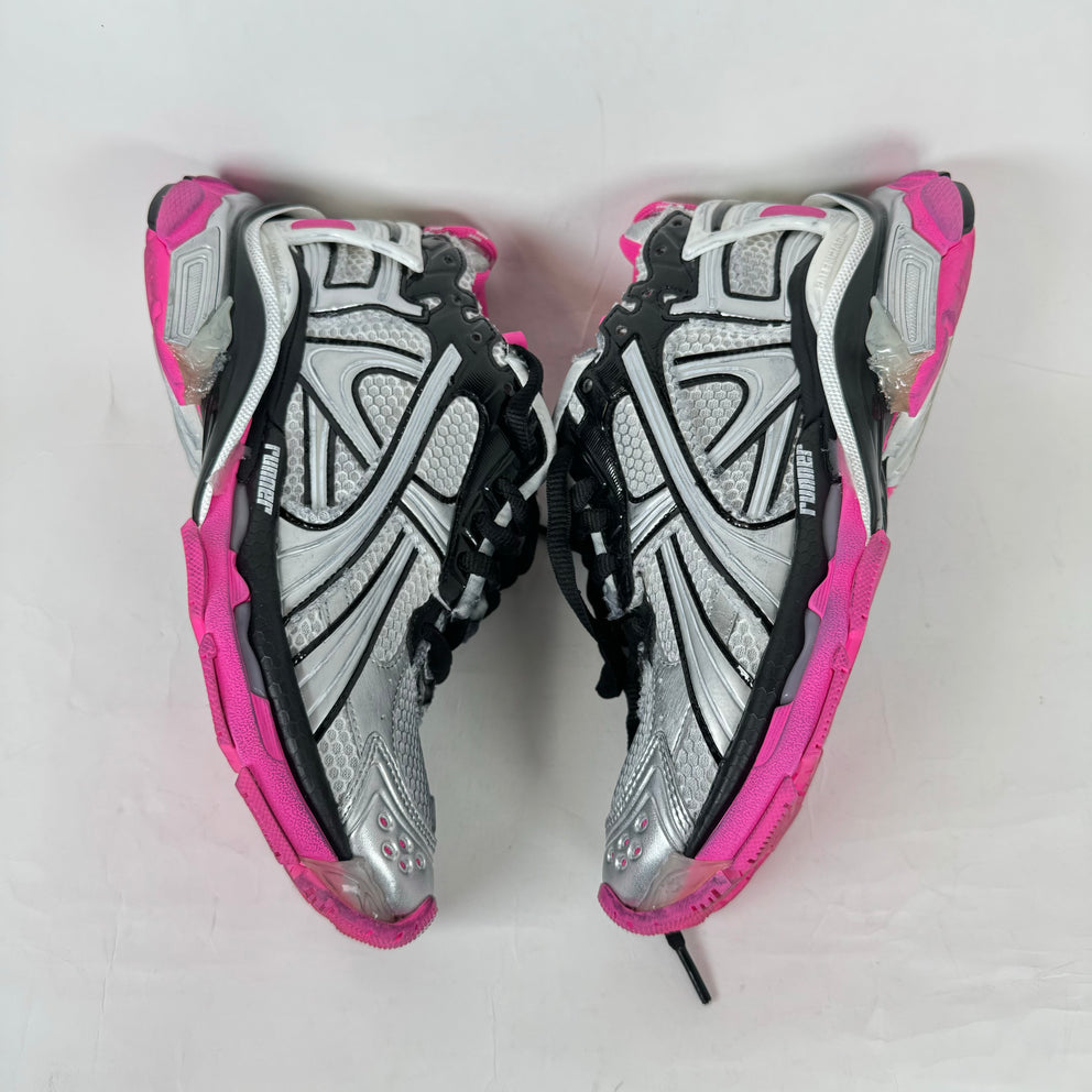 Balenciaga Black/Pink Runners Size 40