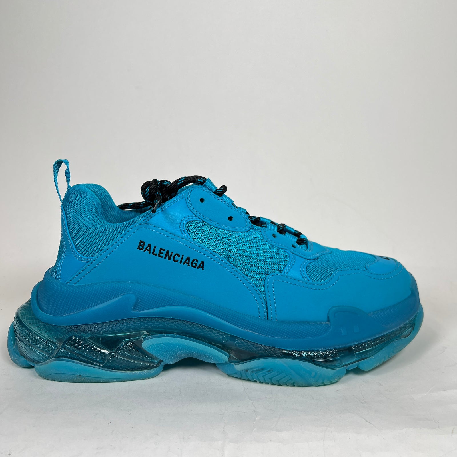 Balenciaga Teal Triple S Sneaker Size 43