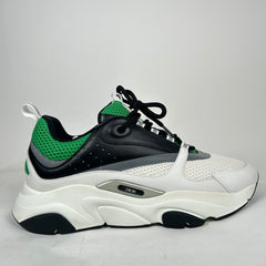 Dior B22 White/Green Sneaker Size 45