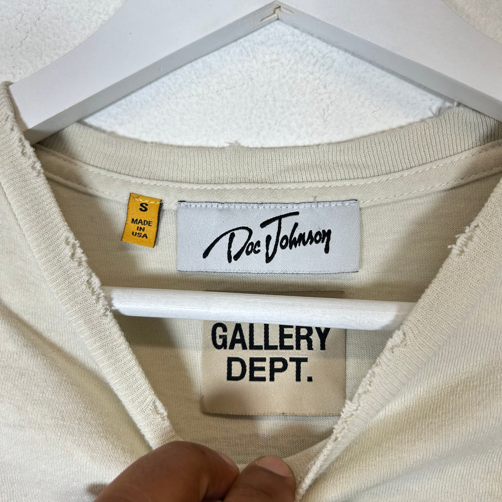 Gallery Dept x Doc Johnson "My Batteries Died" T-shirt Size S