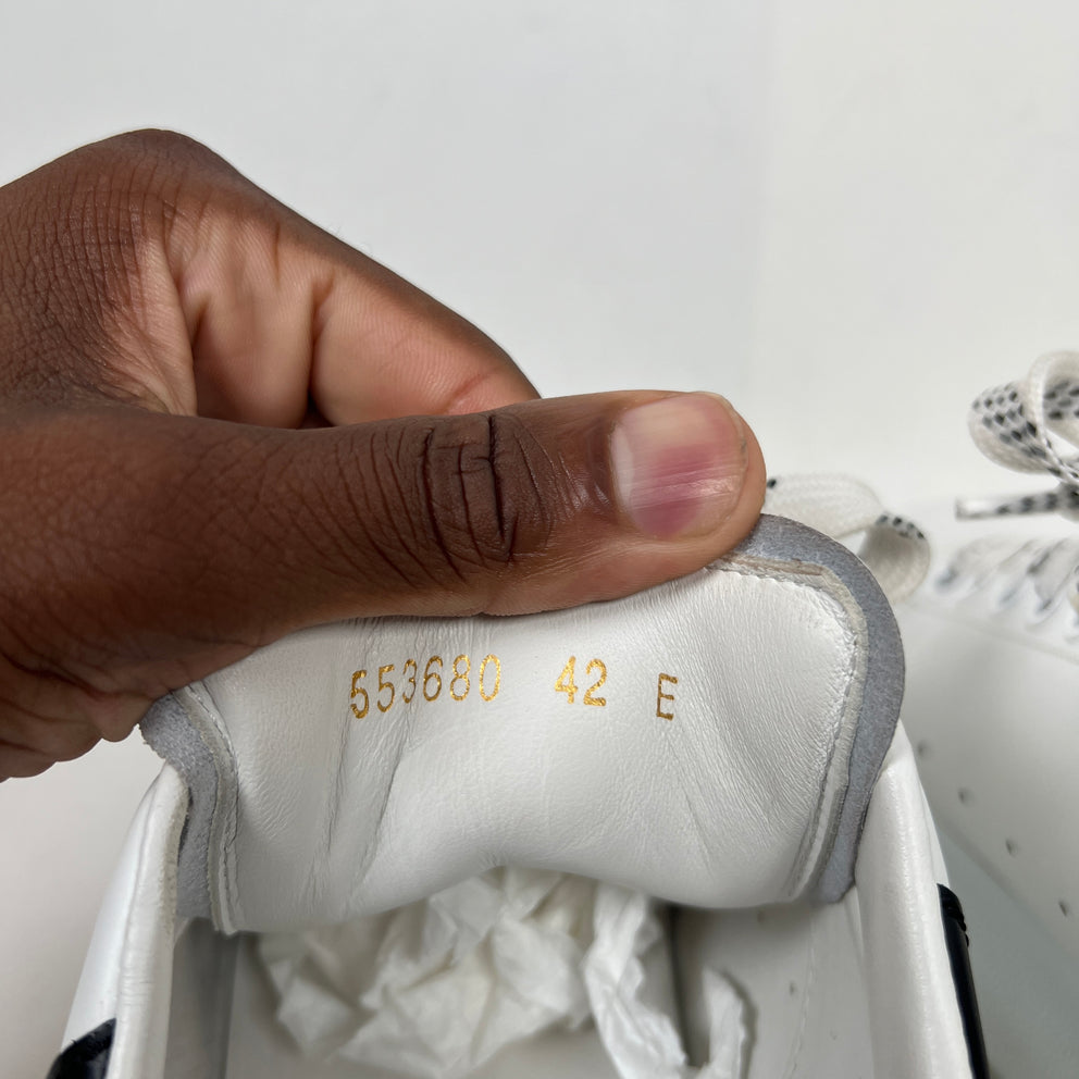 Alexander McQueen White/Black Sneaker Size 42