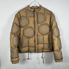 ERL Geometric Puffer Bomber Jacket Size S