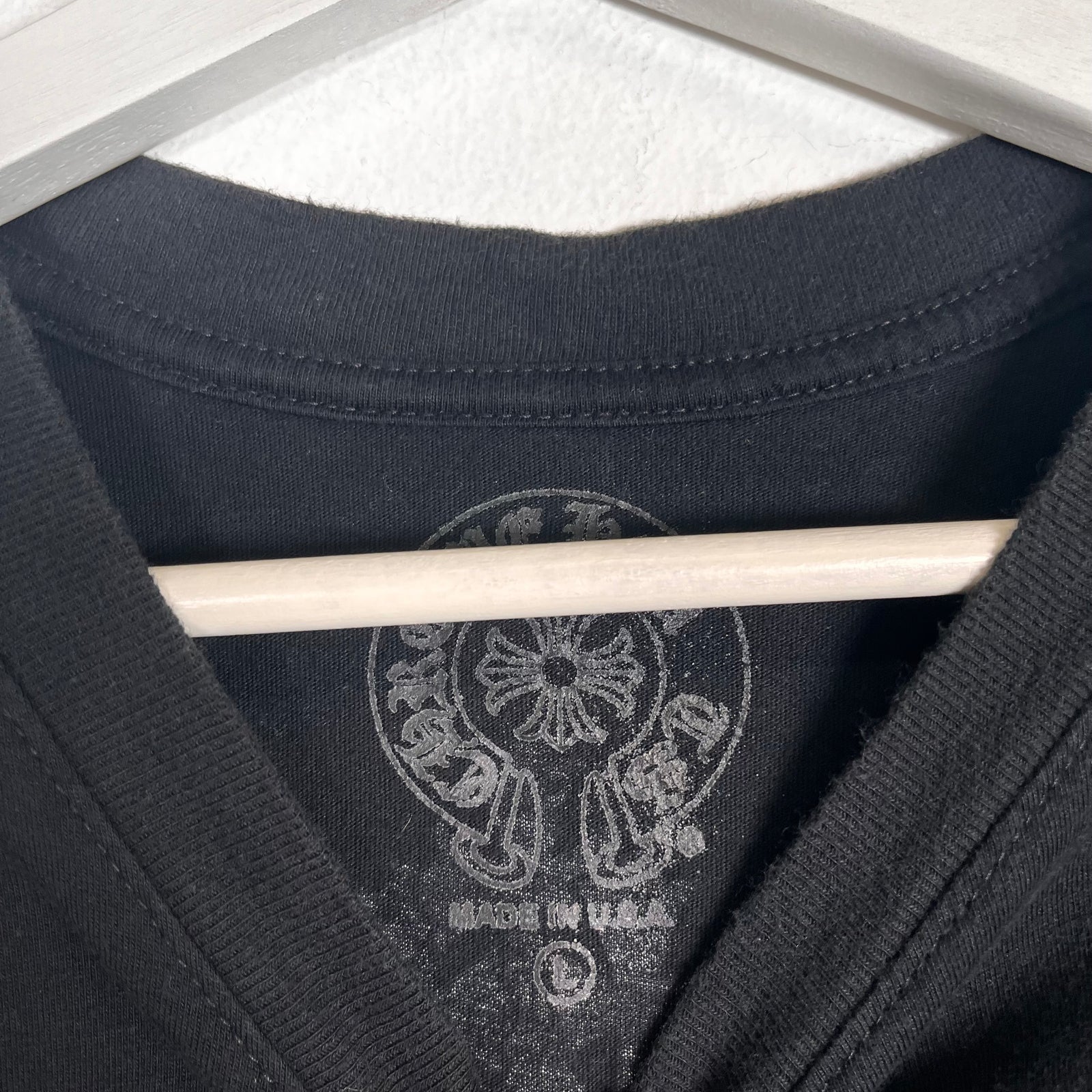 Chrome Hearts Spine Cross T-Shirt Size L