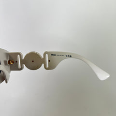 Versace White Medusa Biggie Sunglasses
