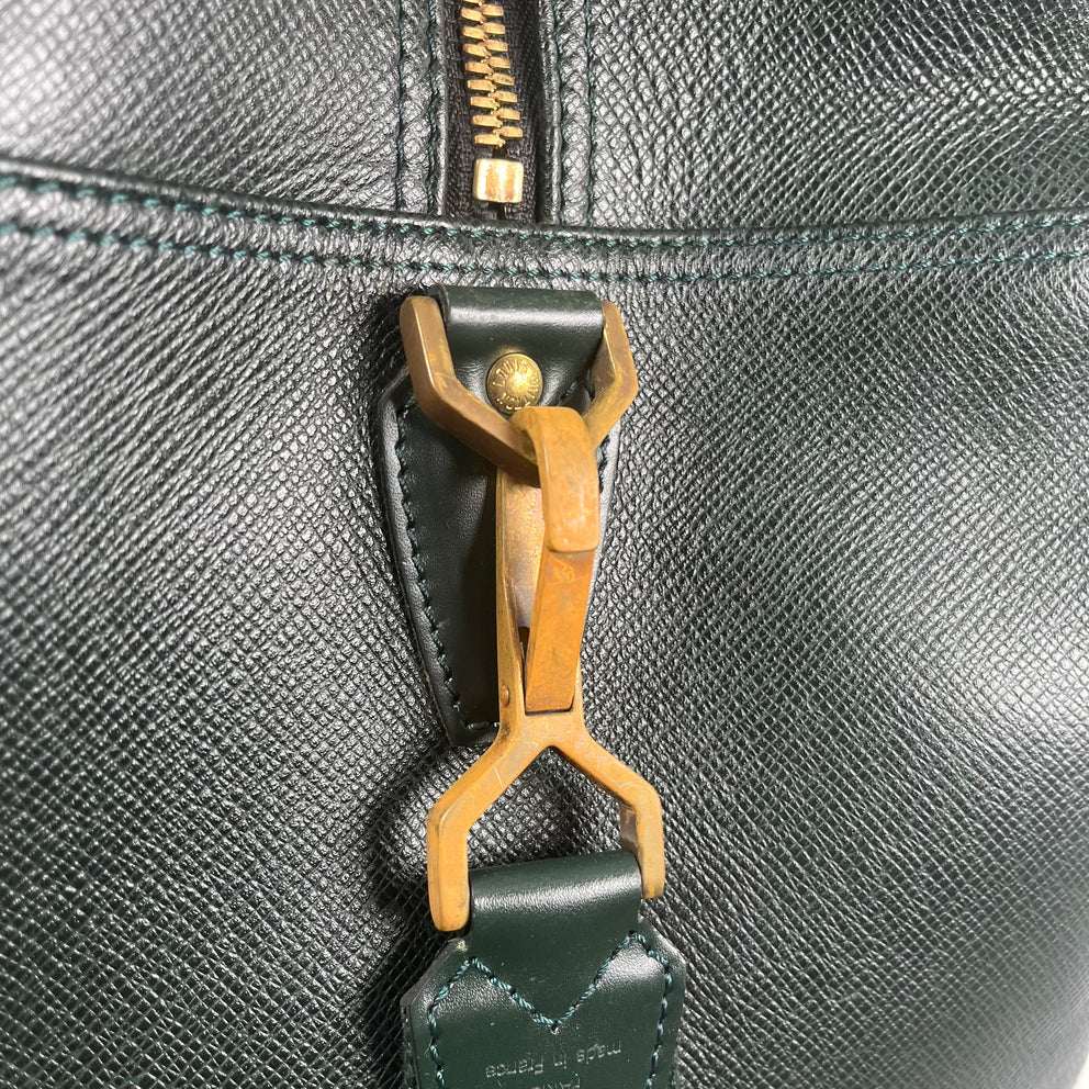 Louis Vuitton Green Boston Kendall Duffle Bag