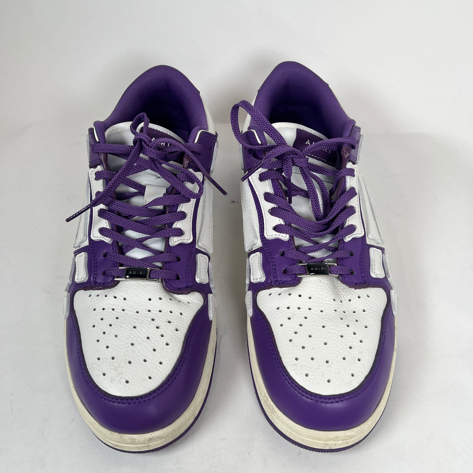 Amiri Purple Skel Low-Top Sneaker Size 47
