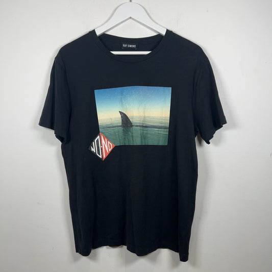 Raf Simons 'Shark Fin' Graphic T-Shirt